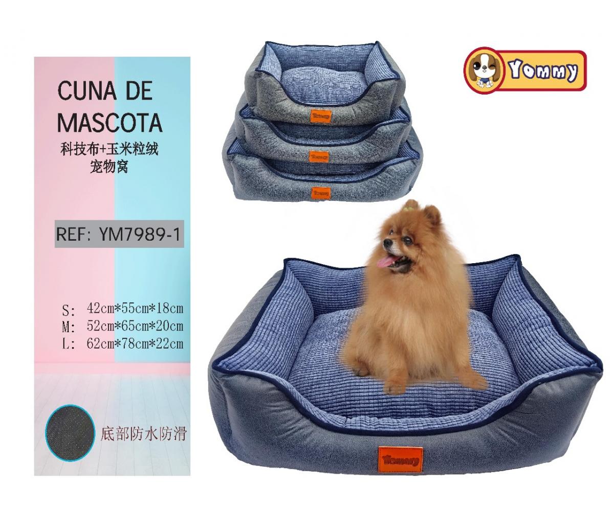 Set de 3 cunas para perros