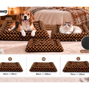 Set de colchonetitas para perro disponibles en tres tamaños diferentes