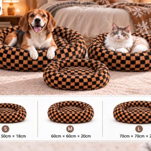 Set de cunas para perro disponible en tres tamaños diferentes