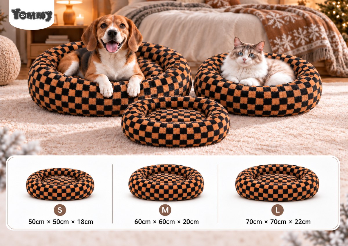 Set de cunas para perro disponible en tres tamaños diferentes