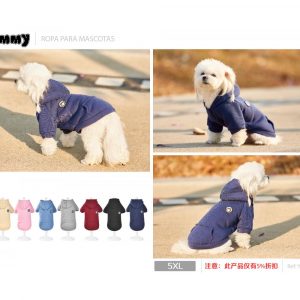 Sudadera con capucha para mascotas, cómoda y cálida