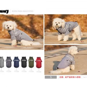 Ropa anorak reflectante para mascotas, ligera y cómoda